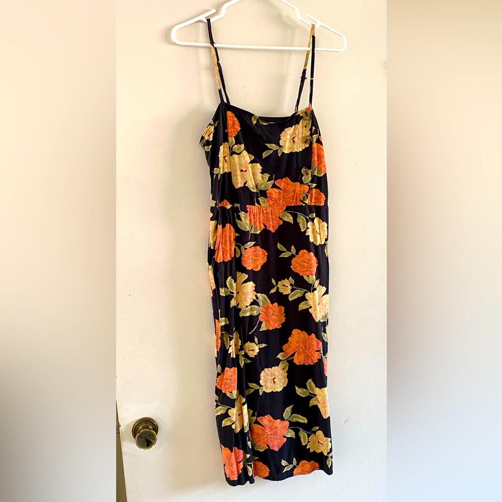 Floral midi dress